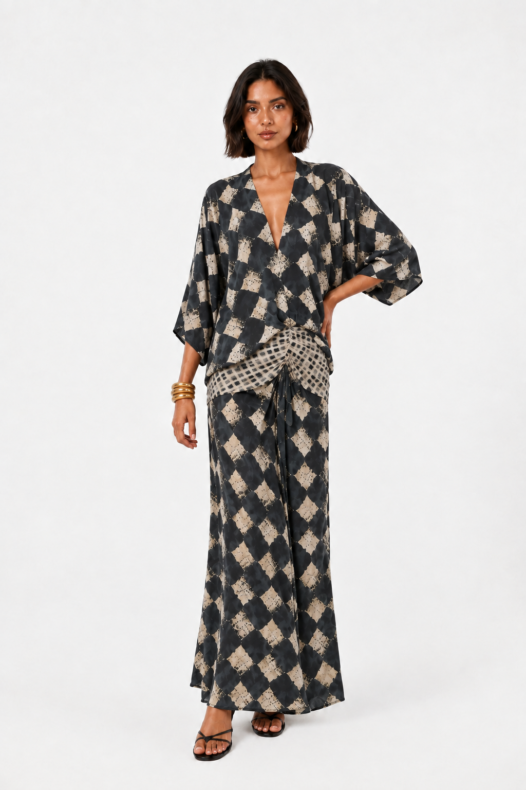 Aitana - Vestido mujer halter bordado
