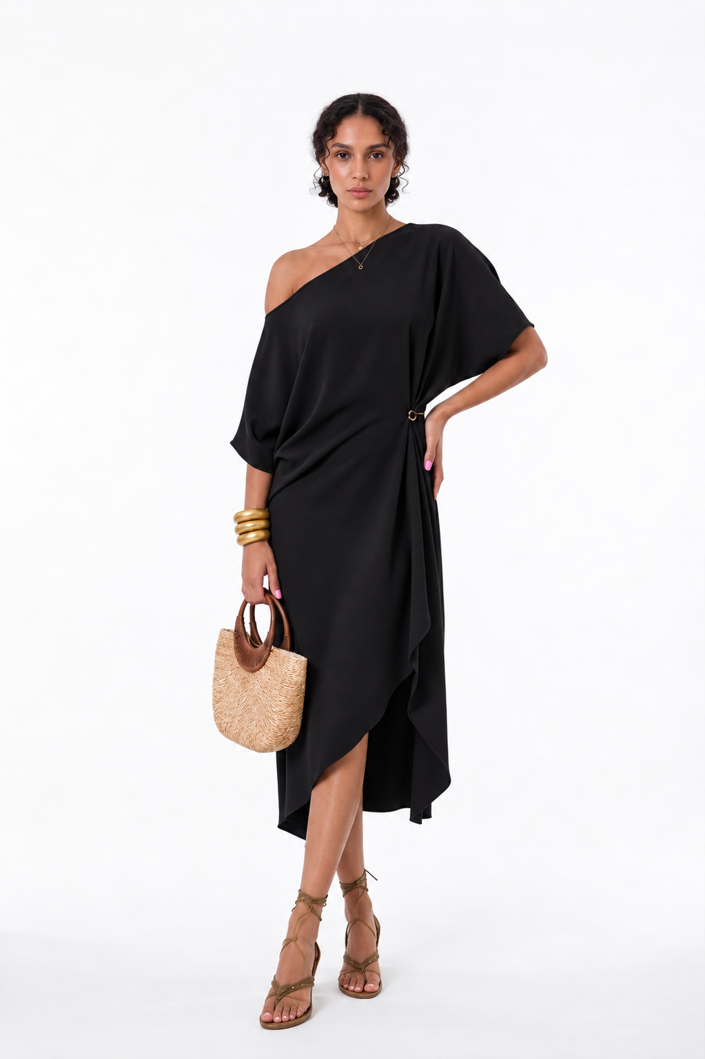 Candela | Vestido asimétrico elegante