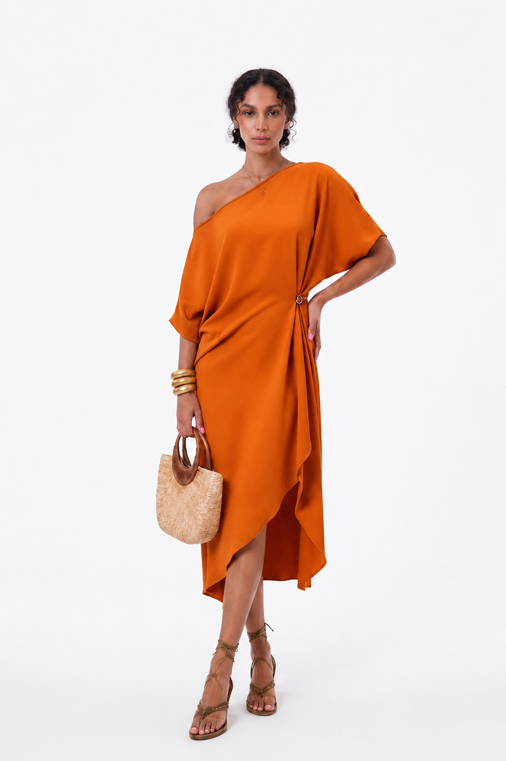 Candela | Vestido asimétrico elegante